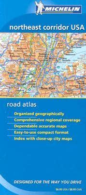 Michelin Northeast Corridor Regional Road Atlas
