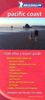 Michelin Pacific Coast Atlas & Travel Guide