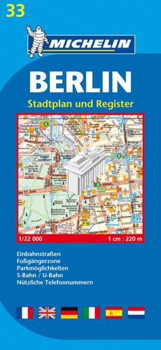 Berlin - Michelin City Plan 33