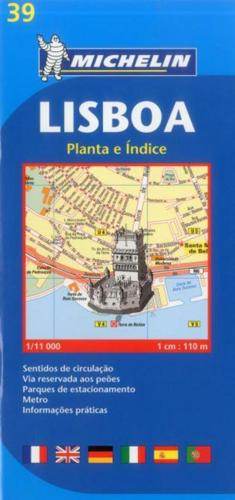 Lisbon - Michelin City Plan 39