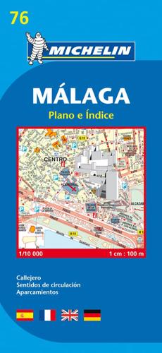 Malaga - Michelin City Plan