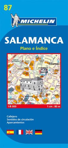 Salamanca - Michelin City Plan 87