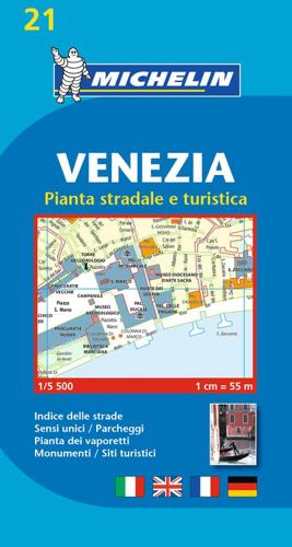 Venezia - Michelin City Plan 9021