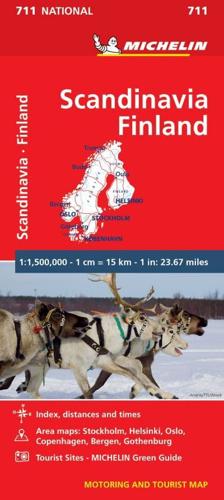 Scandinavia & Finland - Michelin National Map 711