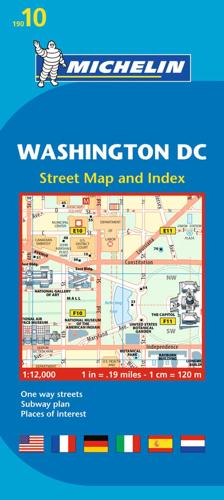 Washington DC - Michelin City Plan 11