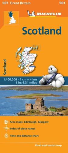 Scotland - Michelin Regional Map 501