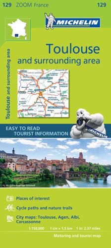 Toulouse & Surrounding Areas - Zoom Map 129