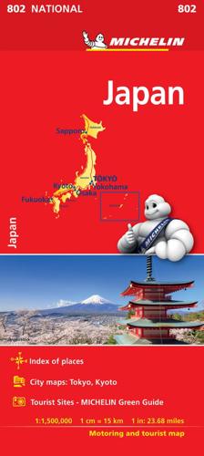 Japan National Map 802