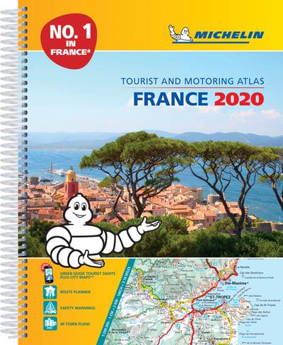France 2020 -A4 Tourist & Motoring Atlas