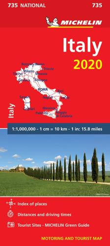 Italy 2020 - Michelin National Map 735
