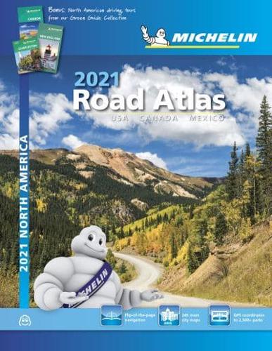 Road Atlas 2021 - USA, Canada, Mexico (A4-Spiral)