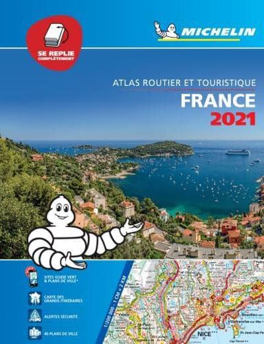 France 2021 - Tourist & Motoring Atlas Multi-Flex
