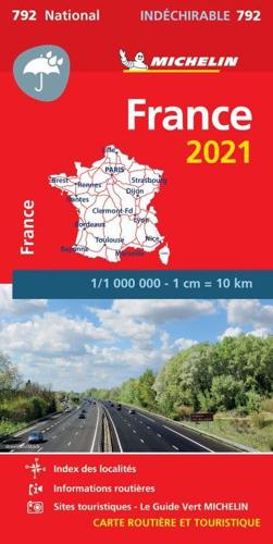 France 2021 - High Resistance National Map 792