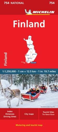 Michelin Finland Map 754