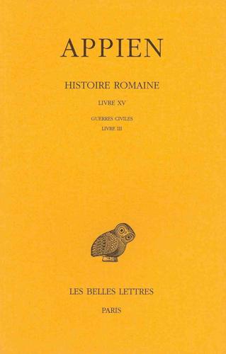 Appien, Histoire Romaine