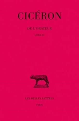 Ciceron, De l'Orateur