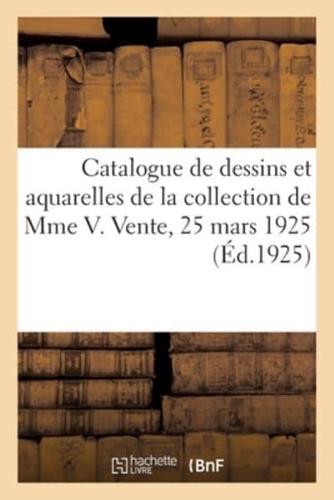 Catalogue De Dessins Et Aquarelles De l'École Française Du Xviiie Siècle