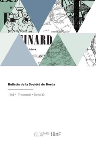 Bulletin De La Société De Borda