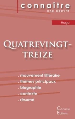 Fiche de lecture Quatrevingt-treize de Victor Hugo (Analyse littéraire de référence et résumé complet)