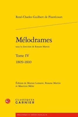 Melodrames. Tome IV