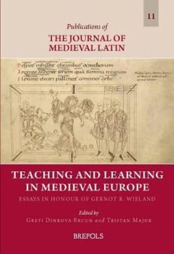 Teaching and Learning in Medieval Europe