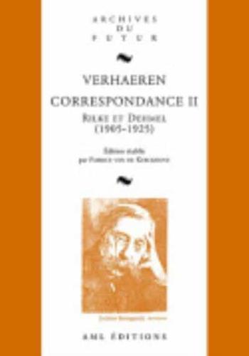 Émile Verhaeren - Rainer Maria Rilke Correspondance (1905-1925)