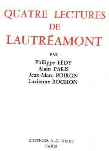 Quatre Lectures De Lautreamont