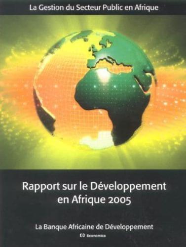 Rapport Sur Le Développement En Afrique 2005