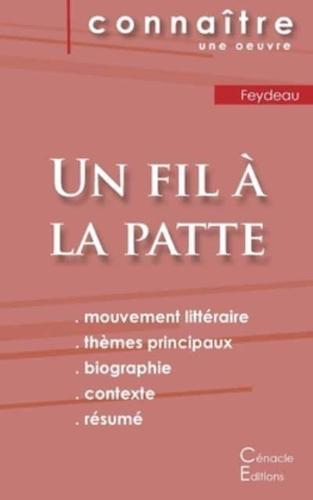 Fiche de lecture Un fil à la patte de Feydeau (Analyse littéraire de référence et résumé complet)