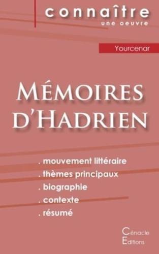 Fiche de lecture Mémoires d'Hadrien de Marguerite Yourcenar (Analyse littéraire de référence et résumé complet)