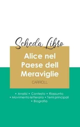 Scheda libro Alice nel Paese dell Meraviglie di Lewis Carroll (analisi letteraria di riferimento e riassunto completo)