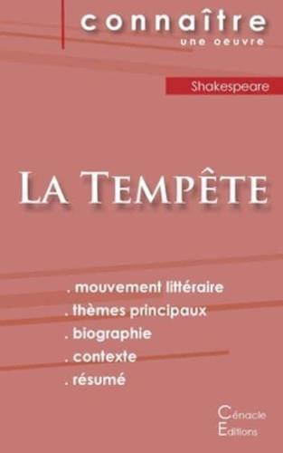 Fiche de lecture La Tempête de William Shakespeare (analyse littéraire de référence et résumé complet)