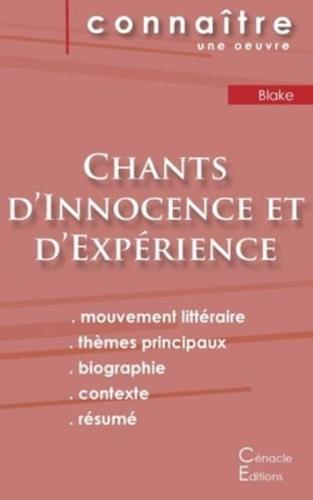 Fiche de lecture Chants d'Innocence et d'Expérience (analyse littéraire de référence et résumé complet)