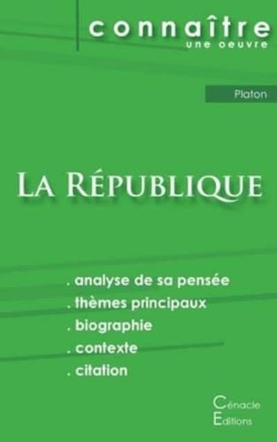 Fiche de lecture La République de Platon (analyse littéraire de référence et résumé complet)