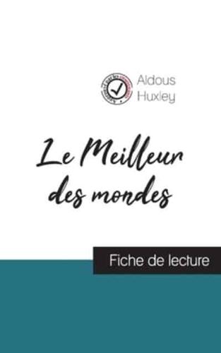 Le Meilleur des mondes de Aldous Huxley (fiche de lecture et analyse complète de l'oeuvre)