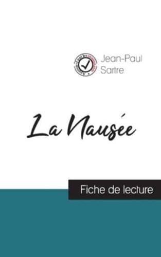 La Nausée de Jean-Paul Sartre (fiche de lecture et analyse complète de l'oeuvre)