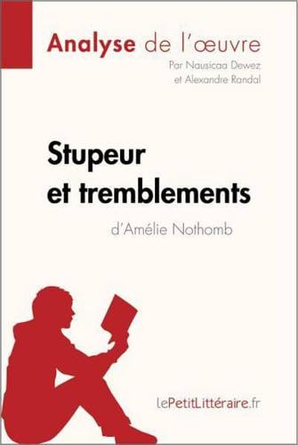 Stupeur Et Tremblements De Amelie Nothomb (Fiche De Lecture)