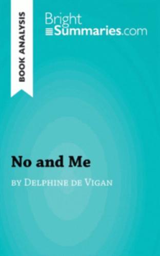 No and Me by Delphine De Vigan