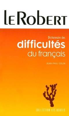 Dictionnaire Des Difficultes Du Francais