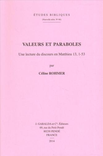 Valeurs Et Paraboles