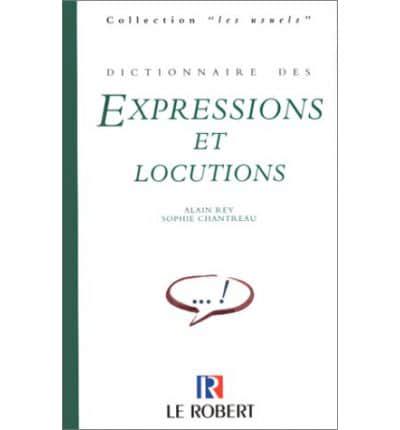 Dictionnaire Des Expressions