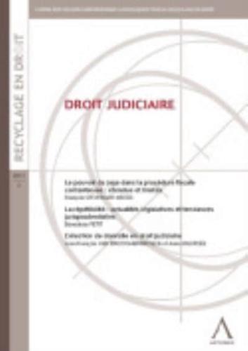 Droit Judiciaire