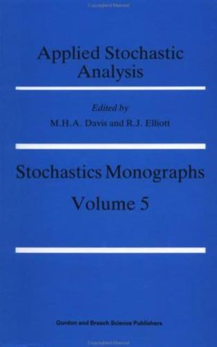 Stochastic Analysis