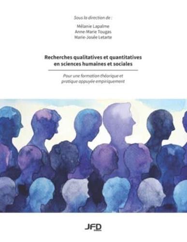 Recherches Qualitatives Et Quantitatives En Sciences Humaines Et Sociales