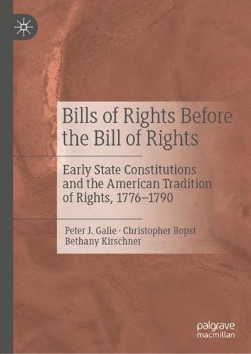 Bills of Rights Before the Bill of Rights