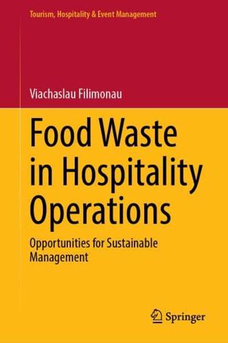 Food Waste in Hospitality Operations
