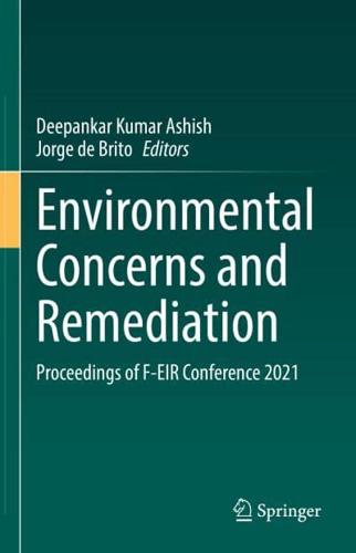 Environmental Concerns and Remediation : Proceedings of F-EIR Conference 2021