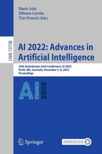 AI 2022: Advanced in Artificial Intelligence