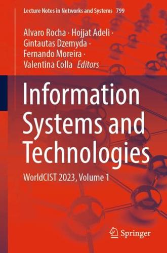Information Systems and Technologies Volume 1