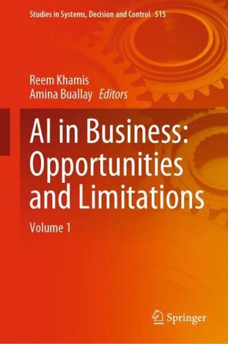 AI in Business Volume 1